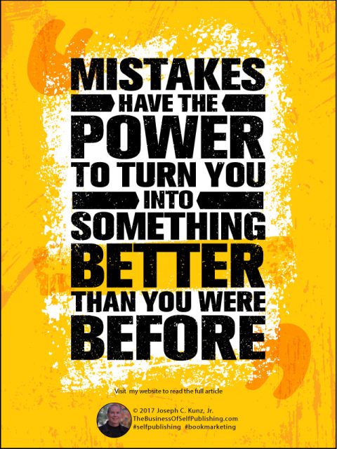 Mistakes Have The Power To Turn You Into Something Better Infographic