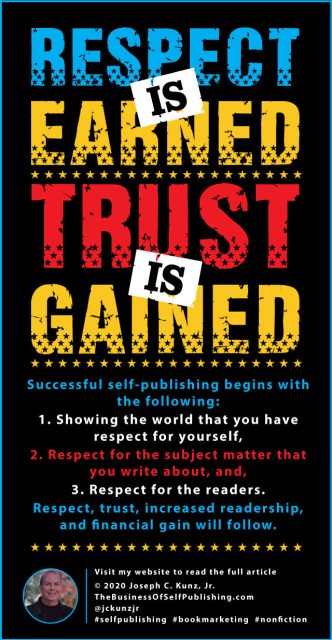Respect is Earned, Trust is Gained (Infographic)