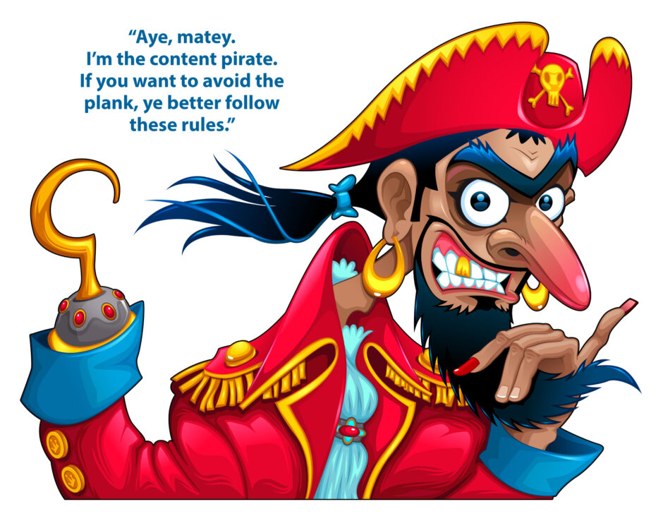 Pirate-cartoon-red-jacket-hook-hand-content-pirate-text